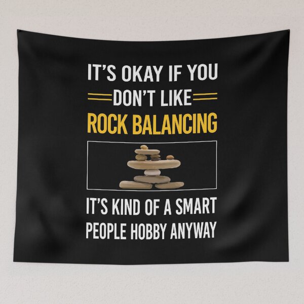 Item preview, Funny Smart People Rock Balancing Stone Stones Rocks Stacking designed and sold by RandalDavis.