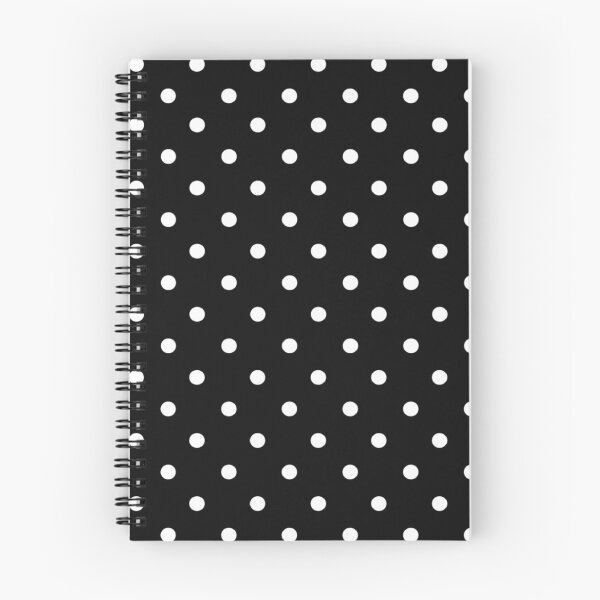 Item preview, Black with white polka dots designed and sold by pnkpopcorn.