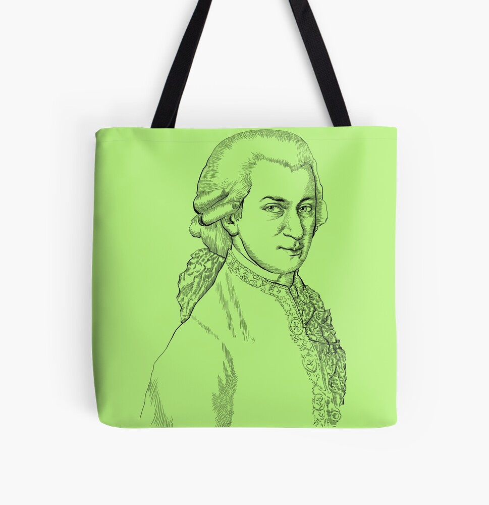 Mozart and his works Eco Tote Bag — The Meeks Duo