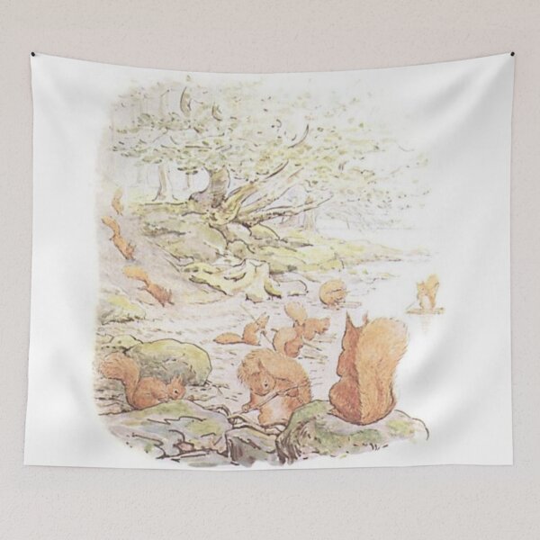 Item preview, Beatrix Potter Squirrel Nutkin Illustration  designed and sold by Pinkmagenta.