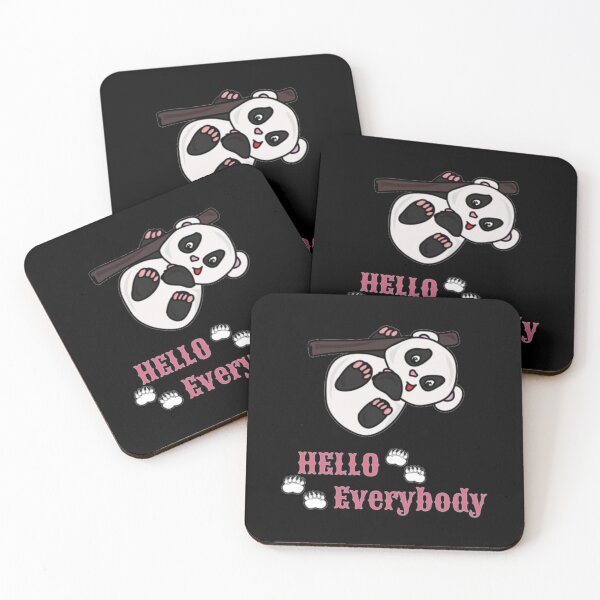 Item preview, Cute animal friendly panda  Classic . designed and sold by LeiningerHarold.