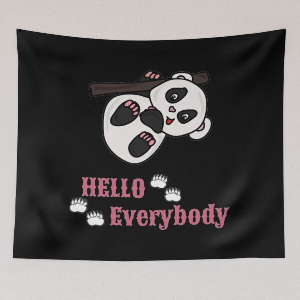 Item preview, Cute animal friendly panda  Classic . designed and sold by LeiningerHarold.
