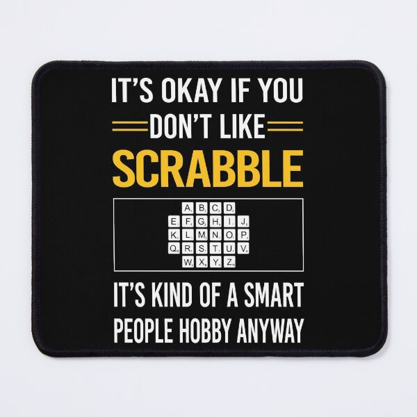 Item preview, Funny Smart People Scrabble designed and sold by RandalDavis.