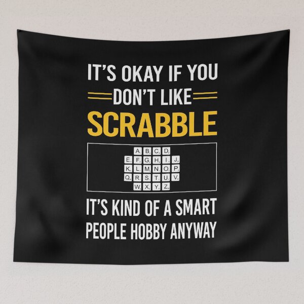 Item preview, Funny Smart People Scrabble designed and sold by RandalDavis.