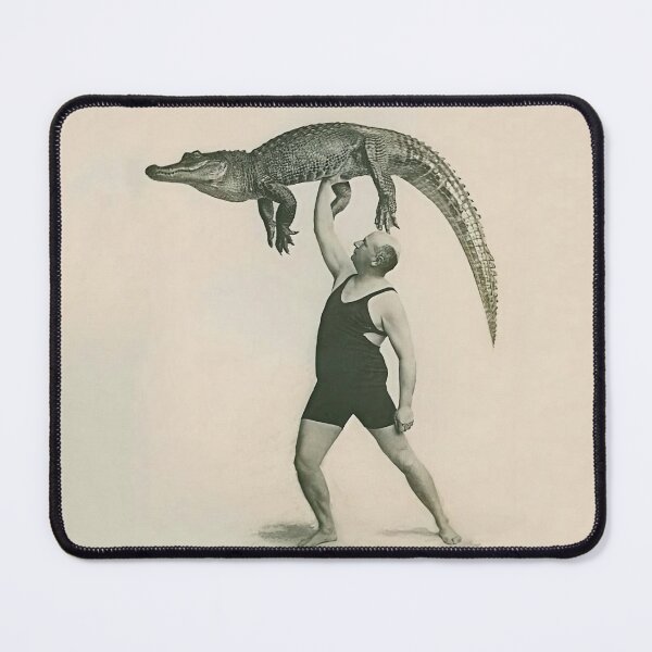 Item preview, Strongman and Crocodile Weightlifting designed and sold by MorningFive.