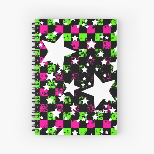 Item preview, Pink and Green Rockstar Checkerboard designed and sold by JanGrackle.