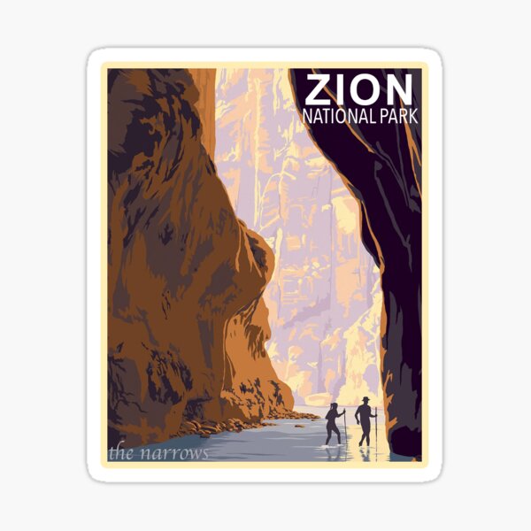 Vista previa del artículo con la obra «parque nacional de zion - los estrechos», diseñado y vendido por kboyer06.