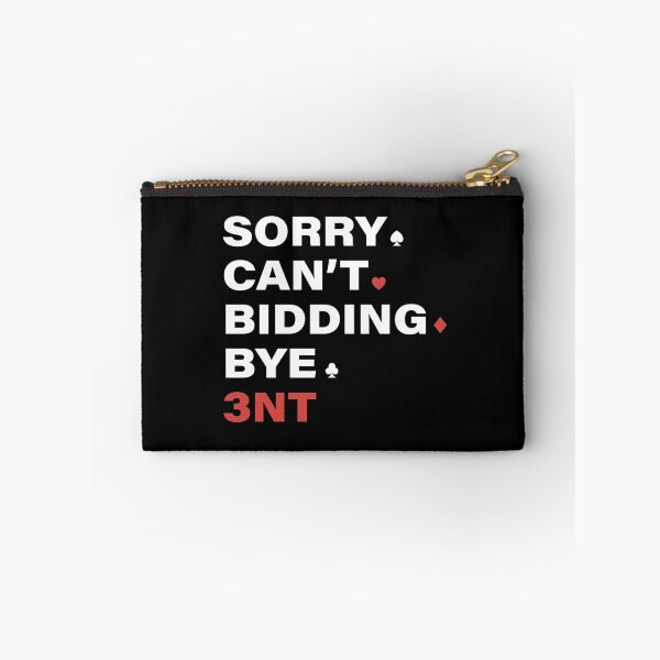 Item preview, Sorry Can't Bridge Bye 3NT. For contract bridge players. designed and sold by Peter Orum.