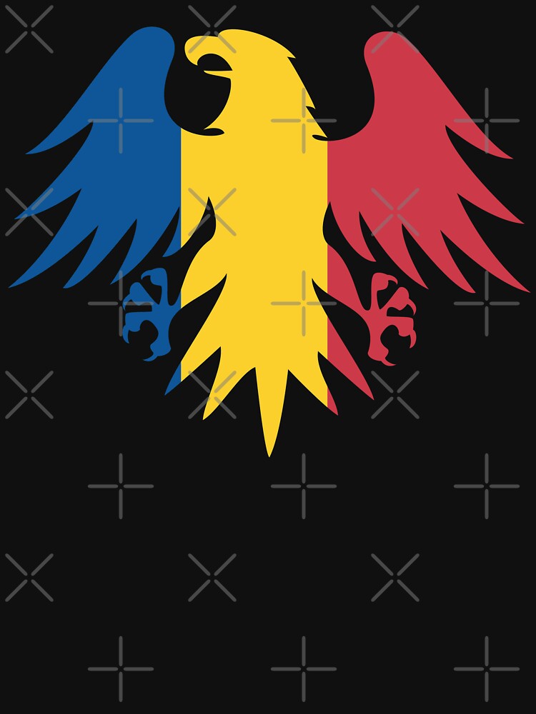 "Romania Flag Eagle" T-shirt by limitlezz | Redbubble