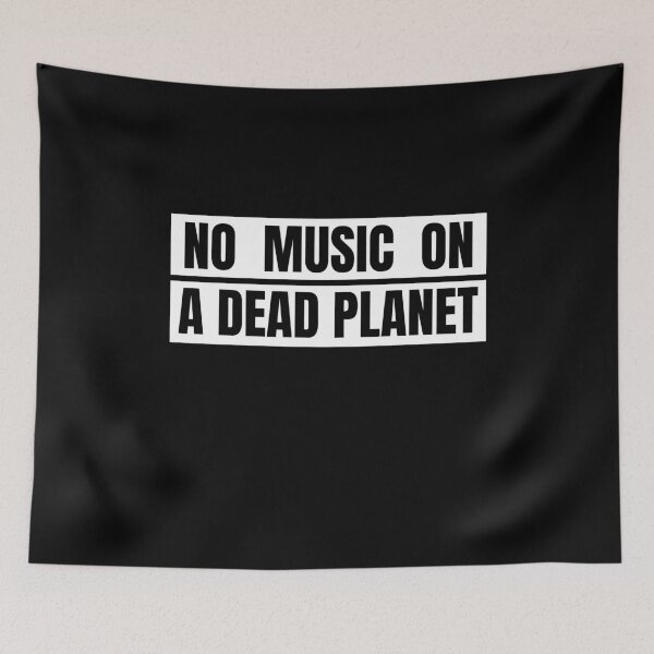Item preview, No Music On A Dead Planet For Musicans Music Related -  No Music On A Dead Planet designed and sold by Funwithmusic.