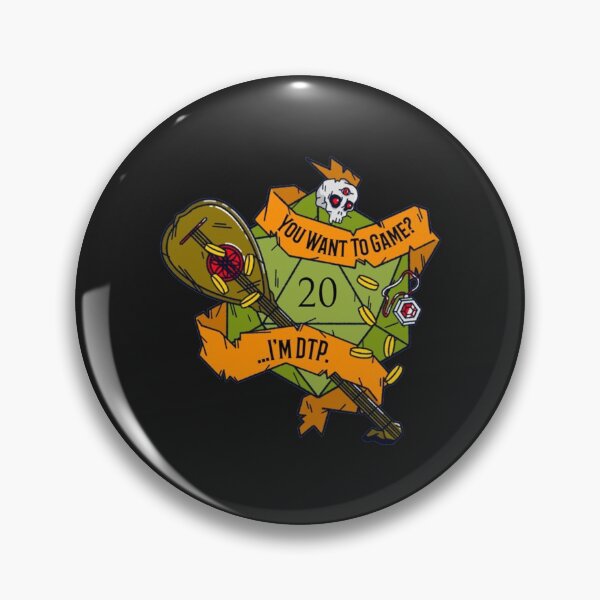 Item preview, You Want To Game …I’m DTP. (LUTE) – D20 Tabletop Gaming    designed and sold by Diazjoseph.