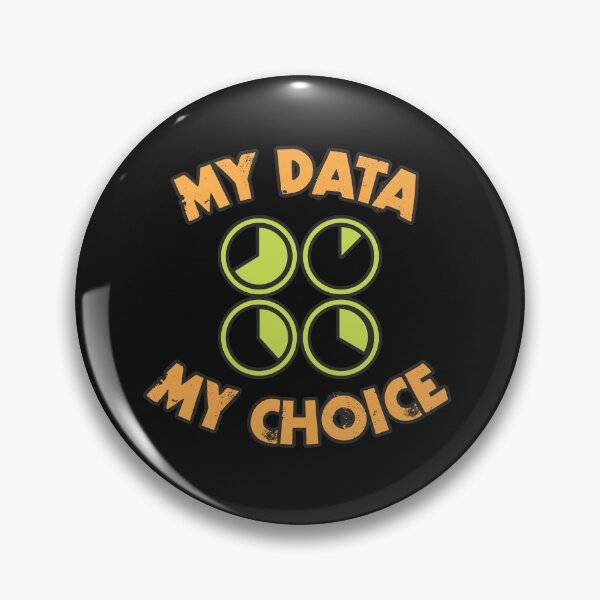 Item preview, My Data My Choice - Orange Green designed and sold by Chubuter.