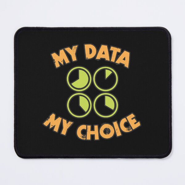 Item preview, My Data My Choice - Orange Green designed and sold by Chubuter.