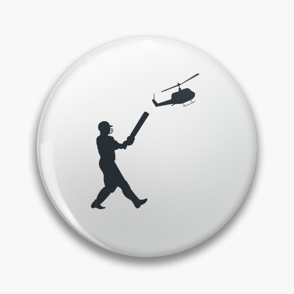 Item preview, Helicopter Shot MS Dhoni designed and sold by Cricketopia.