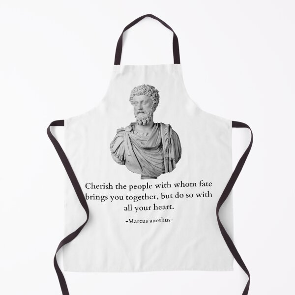 Item preview, Cherish The People With Whom Fate Brings You Together Quote By Marcus Aurelius designed and sold by Amine-Creation.