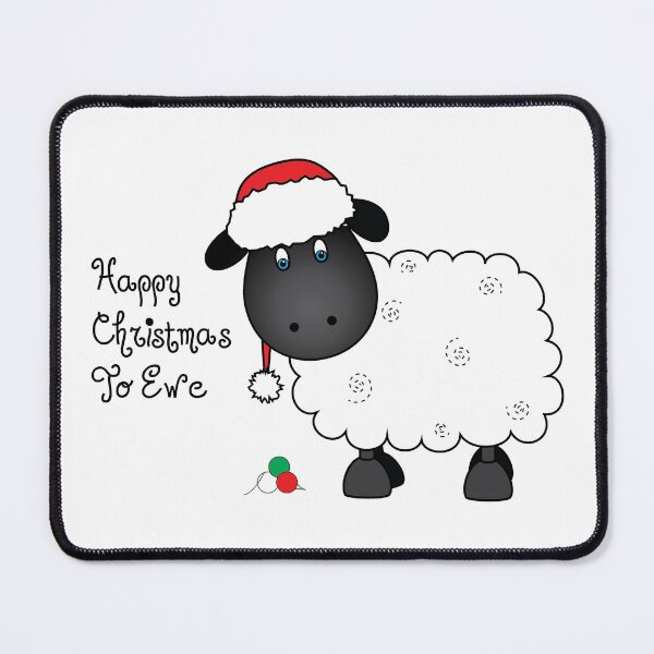 Item preview, Happy Christmas To Ewe designed and sold by Running-Duck.