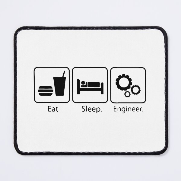 Item preview, Eat Sleep Engineering Engineer and I am always Right Engineering Funny Saying Fathersday Electronics Gift Premium Apparel Funny Holiday Xmas designed and sold by DesignByHeartUK.
