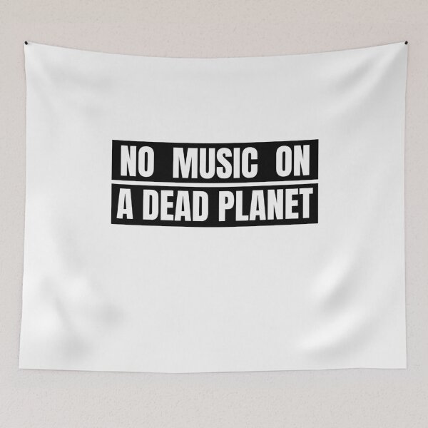 Item preview, No Music On A Dead Planet For Musicans Music Related -  No Music On A Dead Planet designed and sold by Funwithmusic.