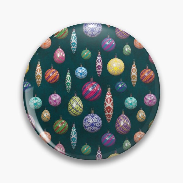 Item preview, Colourful Christmas Baubles on Mottled Paper designed and sold by James-Cole.