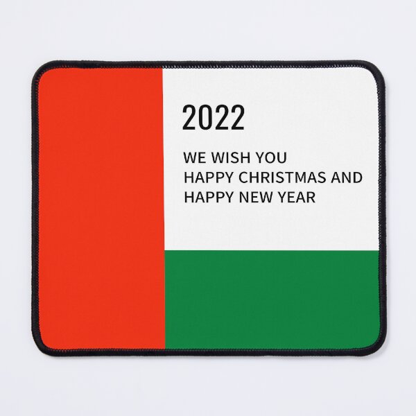 Item preview, WE WISH YOU HAPPY CHRISTMAS AND HAPPY NEW YEAR designed and sold by LaBelleMaison.