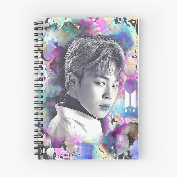 Item preview, BTS Jimin colorful print designed and sold by Lajibolalaa.