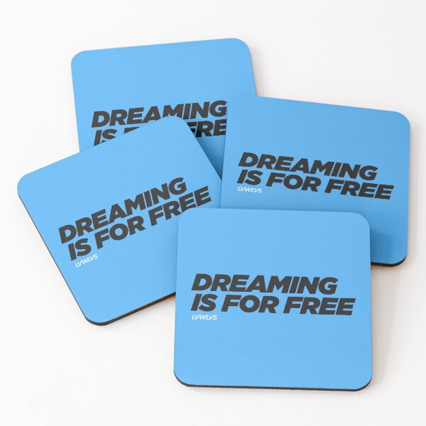 Item preview, Dreaming is for Free  (Gold)   designed and sold by SmithKarend.