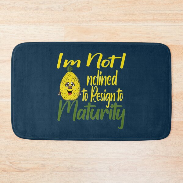 Item preview, Pineapple,I_m Not Inclined to Resign to Maturity-Sleeve Unisex   designed and sold by 83PatrickBrewer.