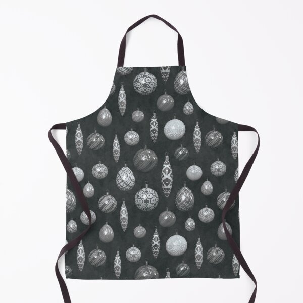 Item preview, Grey Christmas Baubles on Mottled Paper designed and sold by James-Cole.