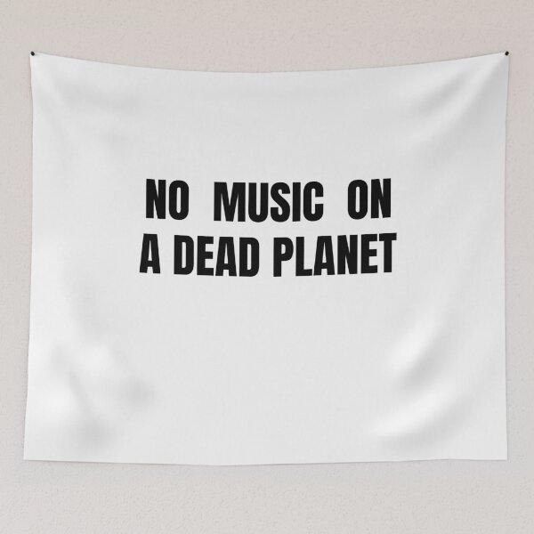Item preview, No Music On A Dead Planet For Musicans Music Related -  No Music On A Dead Planet designed and sold by Funwithmusic.