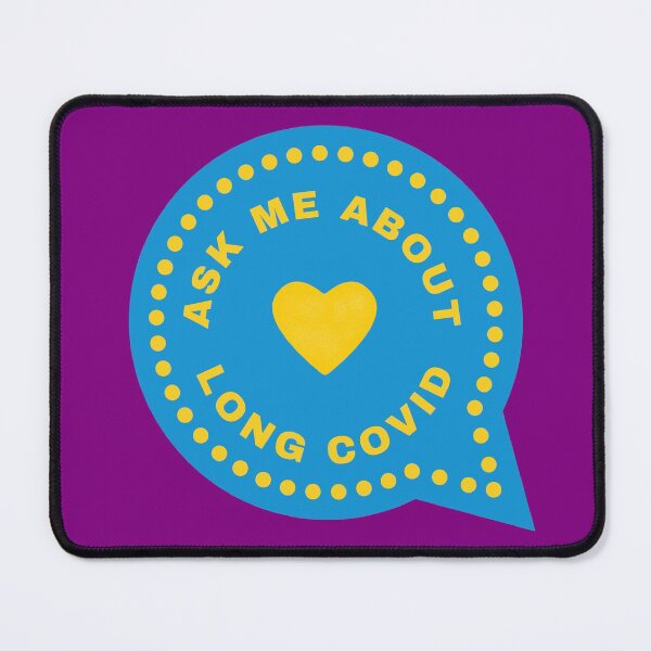 Item preview, Ask Me About Long Covid Chat designed and sold by SadTea-Longhaul.