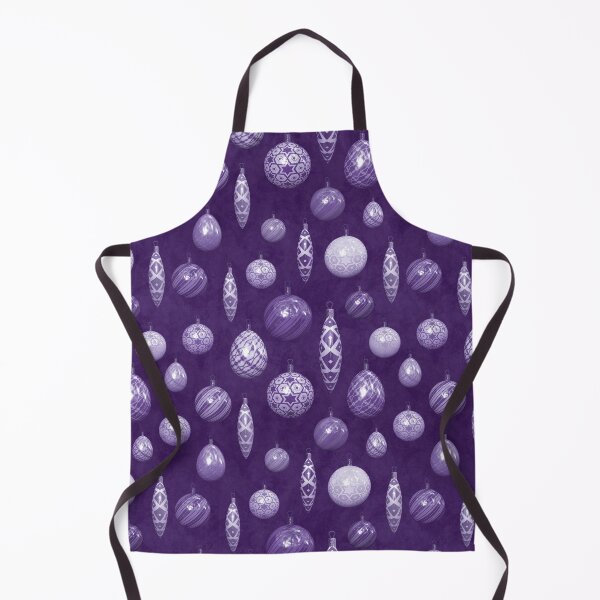 Item preview, Violet Purple Christmas Baubles on Mottled Paper designed and sold by James-Cole.
