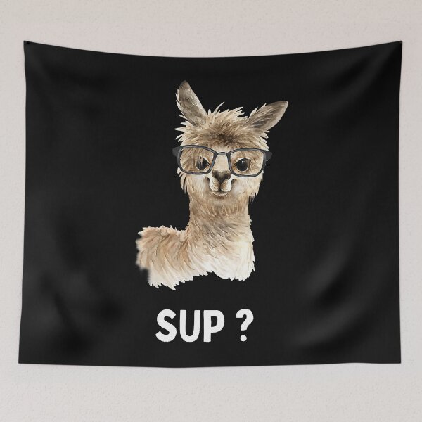 Item preview, Llama with glasses Funny saying Llama Alpaca designed and sold by spherevilla.
