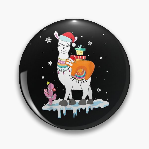 Item preview, Sloth Riding Llama Funny Christmas designed and sold by spherevilla.