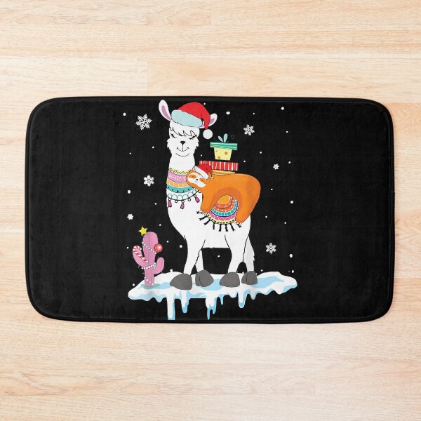 Item preview, Sloth Riding Llama Funny Christmas designed and sold by spherevilla.