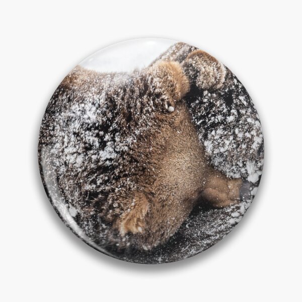 Item preview, Brown bears hug in the snow designed and sold by Ingo Gerlach.
