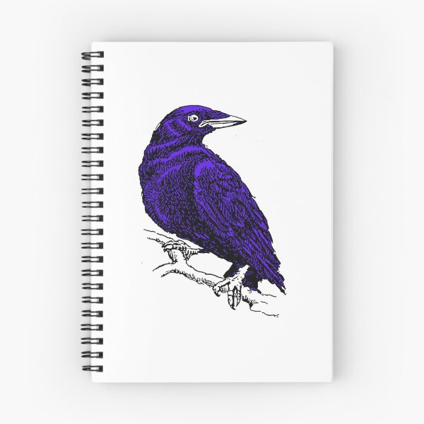 Item preview, Dark Blue Counting crows designed and sold by EloiseCoate.