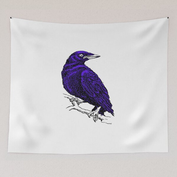 Item preview, Dark Blue Counting crows designed and sold by EloiseCoate.