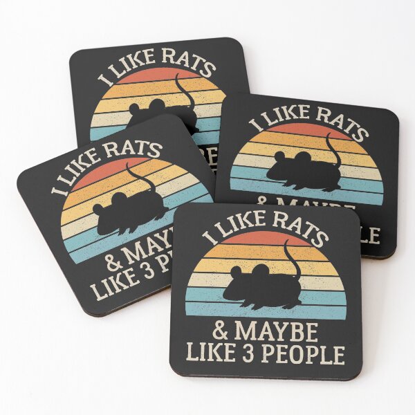 Item preview, Funny Rat Lover Gifts, I Like Rats and Maybe Like 3 People designed and sold by AEOPIN.