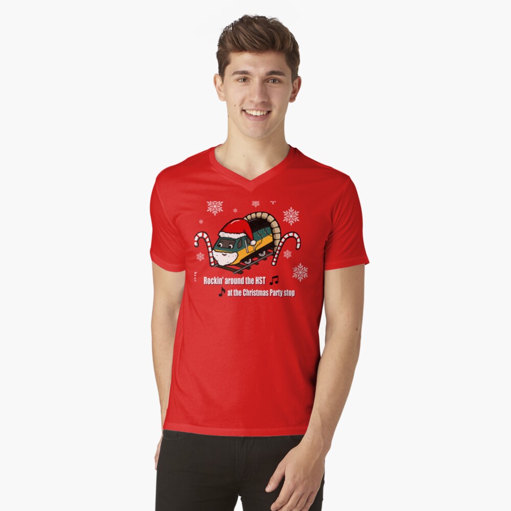 Artikel-Vorschau von T-Shirt mit V-Ausschnitt, designt und verkauft von Nicola-Baker.