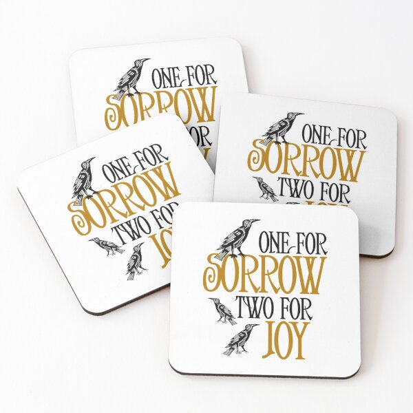 Item preview, One For Sorrow, Two For Joy Counting Crows Rhyme designed and sold by EloiseCoate.