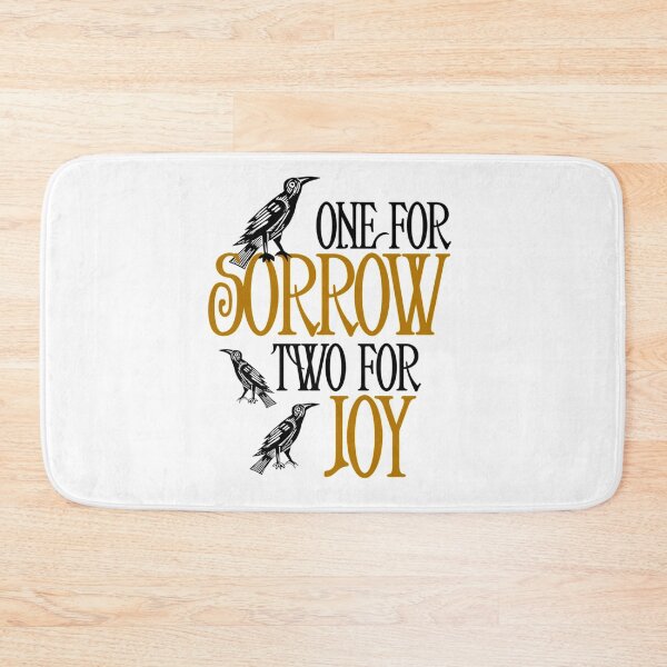 Item preview, One For Sorrow, Two For Joy Counting Crows Rhyme designed and sold by EloiseCoate.