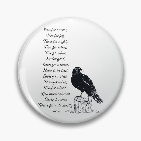 Item preview, One For Sorrow designed and sold by EloiseCoate.