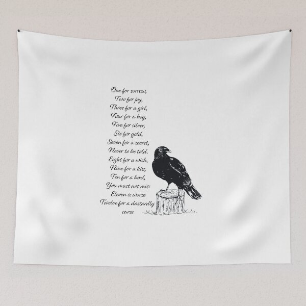 Item preview, One For Sorrow designed and sold by EloiseCoate.