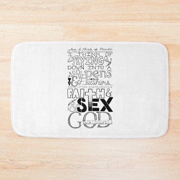 Item preview, Rain King Handlettered Lyrics designed and sold by EloiseCoate.