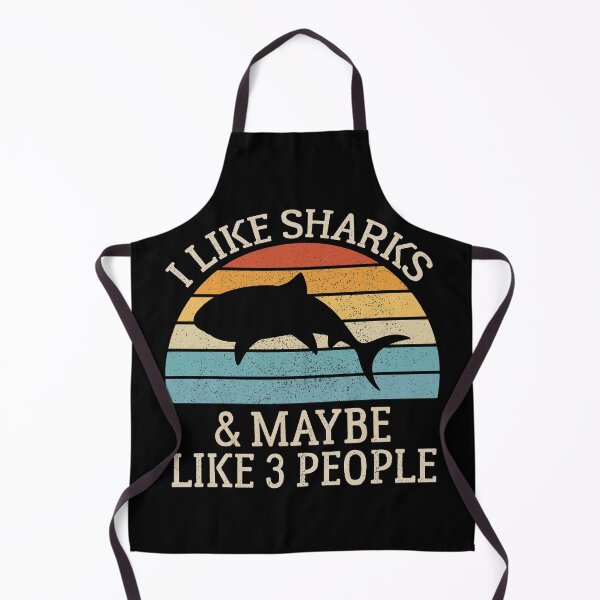 Item preview, I Like Sharks and Maybe Like 3 People designed and sold by AEOPIN.