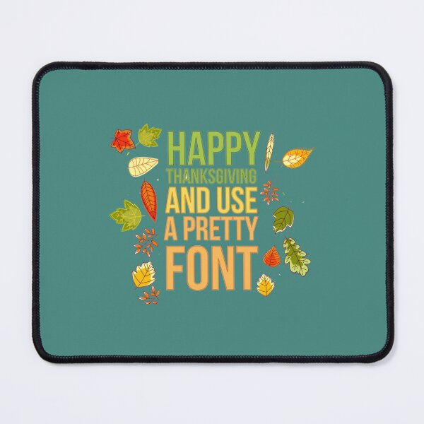 Item preview, Happy Thanksgiving and use a nice font designed and sold by XTEELAB.