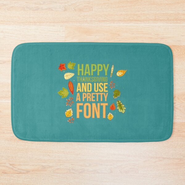 Item preview, Happy Thanksgiving and use a nice font   designed and sold by XTEELAB.
