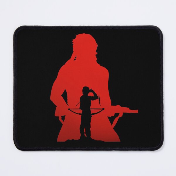 Item preview, Rambo Negative Space Art designed and sold by Artsilhouette.