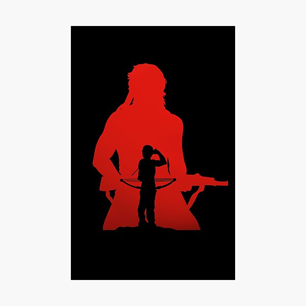 Item preview, Rambo Negative Space Art designed and sold by Artsilhouette.