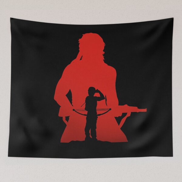 Item preview, Rambo Negative Space Art designed and sold by Artsilhouette.